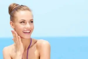 Women with special event makeup